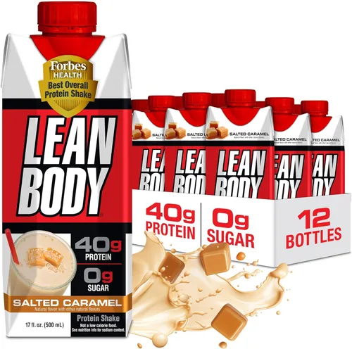 Vista 8 de Labrada Lean Body Triple Taster Pack On-The-Go Whey Blend - Batido de proteínas de suero, cero azúcar, sin gluten, enriquecido con 22 vitaminas