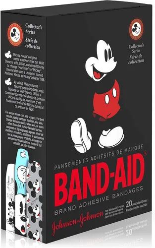 Vista 11 de Band-Aid vendas adhesivas decoradas, Disney Mickey surtido, 20 Count, 1, 1