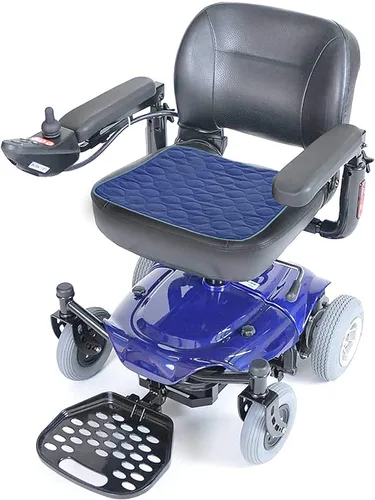 Vista 2 de RMS Almohadilla para silla de incontinencia lavable y reutilizable, protector de asiento y almohadilla de cama (azul)