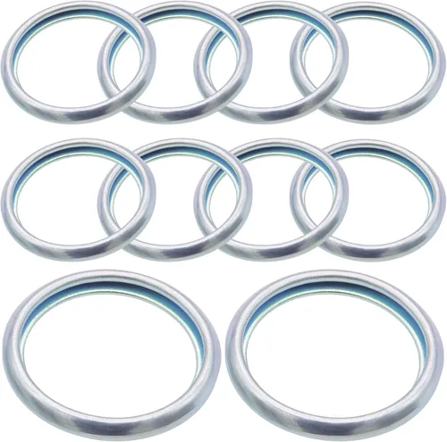 Vista 12 de 50 piezas juntas tóricas 11105 para motocicletas Harley Davidson, sello de nitrilo de tamaño OEM genuino, compatible con modelos Touring, Softail