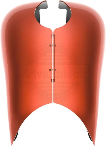 Vista 168 de Fundas de tanque estiradas para whisky ámbar con consola de tablero para Harley Touring Street Glide Road Glide 2014 2015 2016 2017 2018 2019 2020