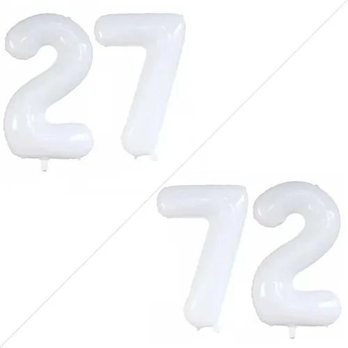 Vista 12 de GOER Globos con el número 80 para decoraciones de fiesta de cumpleaños número 80, globos de helio de aluminio jumbo de 42 pulgadas para 80 Oro rosa