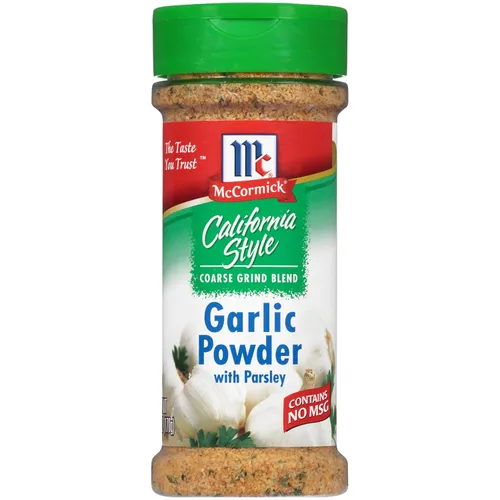 Vista 9 de McCormick Polvo de ajo estilo California con mezcla de molienda gruesa de perejil, 3 onzas