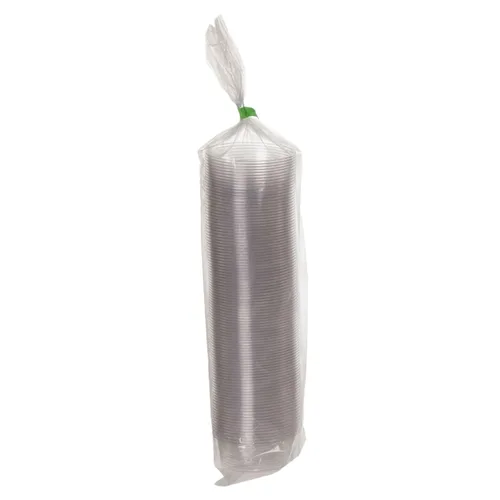 Vista 5 de ECO PRODUCTS Vasos para porciones de plástico PLA transparente compostable de 2 onzas, caja de 2000, recipientes redondos para alimentos fríos
