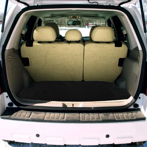 Vista 15 de ZONETECH Alfombrilla Protectora de Goma para Todo Clima con Patrón Semi para Maletero de Carga - Alfombrilla de Piso de Maletero de Carga de Calidad