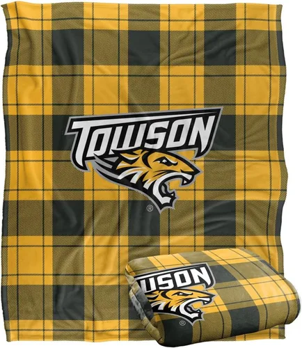 Vista 86 de LOGOVISION St John's University Campus Plaid Spirit Silky Touch Manta súper suave 36 x 58 pulgadas