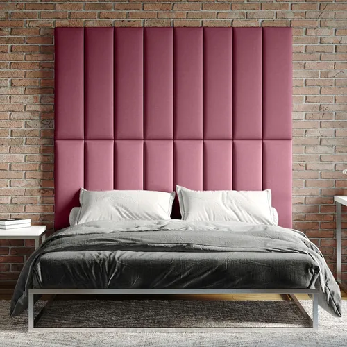 Vista 365 de Jaxx Panelist - Cabecero acolchado moderno, juego de 4 paneles para montar en la pared (cada uno de 11.25 x 38 pulgadas), tamaño King