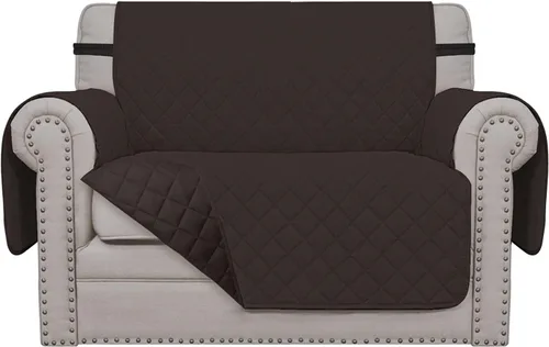 Vista 1037 de Easy-Going - Funda reversible para sofá reclinable, resistente al agua, protector de muebles con correas elásticas, para mascotas y niños