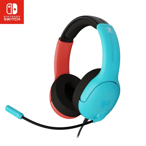 Vista 11 de PDP AIRLITE - Auriculares estéreo para juegos con micrófono para Nintendo Switch/Lite/OLED, micrófono con cancelación de ruido con cable, ligero