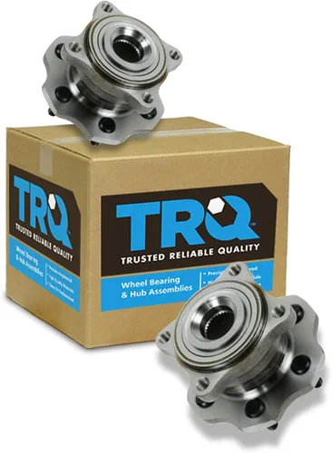 Vista 277 de Conjunto de rodamiento de rueda y buje TRQ para parte trasera izquierda y derecha, 2 piezas, compatible con Ford Expedition 2007-2010 y Lincoln