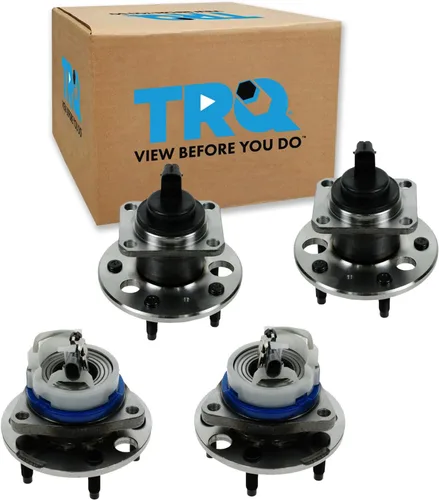 Vista 91 de Conjunto de rodamiento de rueda y buje TRQ para parte trasera izquierda y derecha, 2 piezas, compatible con Ford Expedition 2007-2010 y Lincoln