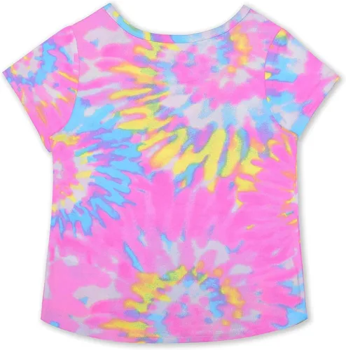 Vista 3 de Disney Minnie Mouse - Conjunto de camiseta y pantalones cortos para niñas, multicolor