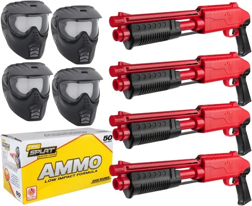 Vista 4 de Action Village JT Splatmaster .50 Cal Z200 Mega Kit de escopeta