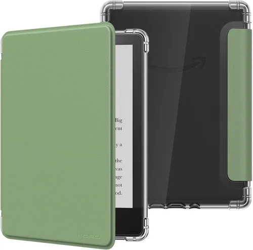 Vista 51 de MoKo Funda para Kindle Paperwhite de 6.8" 11ª generación 2021 y Kindle Paperwhite Signature Edition, ultra transparente, suave, flexible