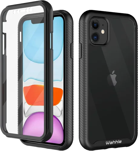 Vista 55 de wahhle Funda compatible con Motorola One 5G Ace, protector de pantalla integrado de cuerpo completo, a prueba de golpes, ajuste delgado, parachoques