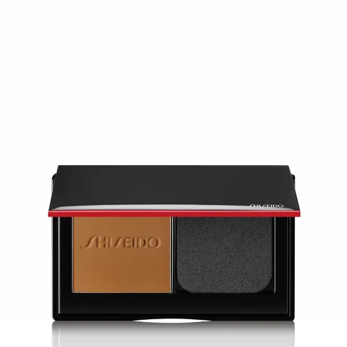 Vista 19 de Shiseido Synchro Skin - Base de maquillaje en polvo con acabado personalizado, cobertura transparente a media de 24 horas con control de brillo, a