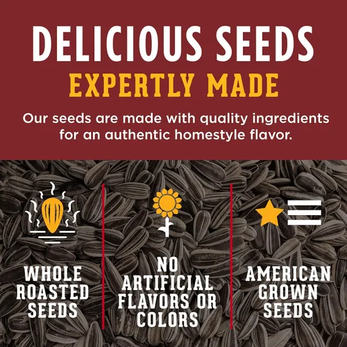 Vista 7 de DAVID Semillas de girasol jumbo, sabor Bar-B-Q, 5.25 onzas