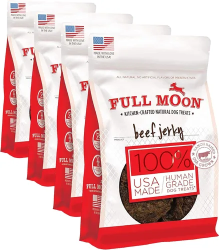 Vista 10 de Full Moon - Cecina de pollo para perros saludable, natural y de grado humano, sin granos, hecha en EE. UU., 1.5 libras (Paquete de 1)