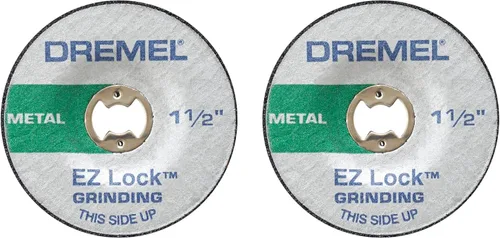 Dremel EZ541GR Aluminum Oxide Grinding Wheel (2-Piece)
