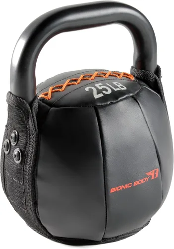 Vista 12 de BIONIC BODY Pesa rusa suave con mango para levantamiento de pesas, acondicionamiento, fuerza y entrenamiento de núcleo