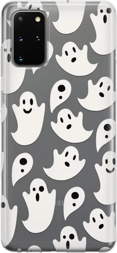 Vista 6 de Cavka Funda de teléfono compatible con Samsung Galaxy S23 Ultra S22 S21 FE 5G S20 Note 20 10 Plus Funda de silicona de dibujos animados