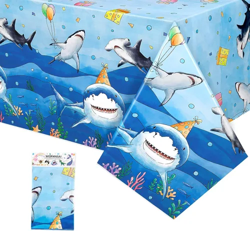 Vista 20 de WERNNSAI 2 manteles de unicornio – Decoración de cumpleaños de unicornio, mantel de arco iris, decoración de mesa de arco iris para niños y niñas