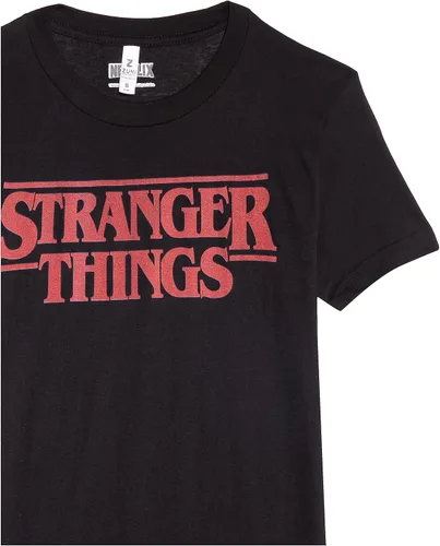 Vista 3 de Stranger Things Camiseta básica sólida para hombre