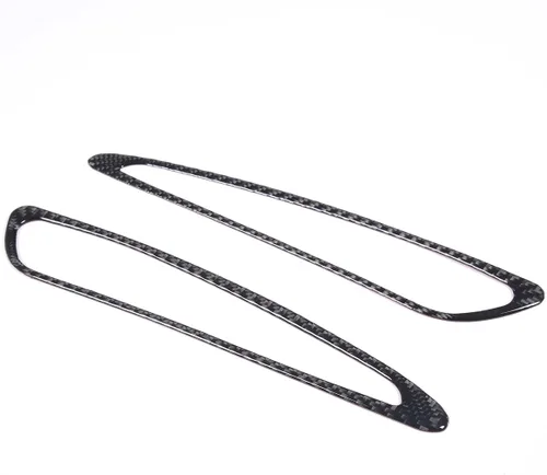 Vista 6 de Daeiclru Cubierta de fibra de carbono suave para cubierta de ventilación de aire para Toyota Supra GR A90 A91 MK5 2019-2022, marco de ventilación