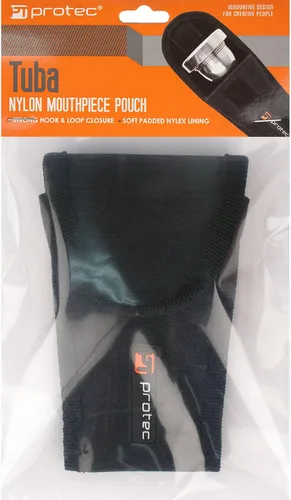 Vista 7 de Protec Boquilla Tuba Bolsa acolchada de nailon con cierre seguro de gancho y bucle, modelo A205