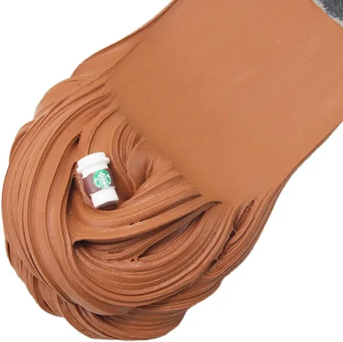 Vista 6 de Paquete de 3 slimes de color hoja verde de menta, piña amarilla, melocotón rosa, alivio del estrés, juguete perfumado para niños y niñas