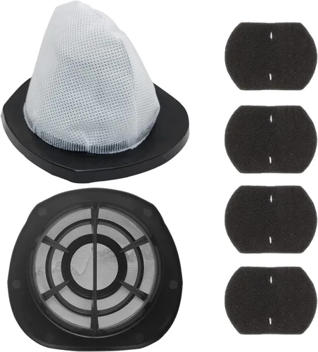 Paquete de 2 filtros de vacío 2030 y 4 filtros de espuma compatibles con modelos de aspiradora Bissell 2030, 20303, 20306, 20307, 20309, 2030H,