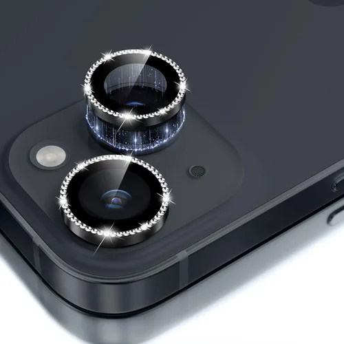 Vista 35 de GolbinBox Protector de lente de cámara para iPhone 13 Pro/13 Pro Max, ajuste invisible 1:1, vidrio templado 9H, cubierta individual de metal ultra