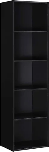 Vista 18 de Hodedah Import - Estantería con 3 estantes, haya