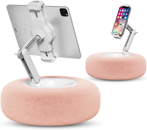 Vista 10 de Viozon Almohada con soporte para tablet, compatible con teléfono/tableta de 4.7 a 13 pulgadas, iPad, iPhone, Samsung, Google, Kindle, soporte