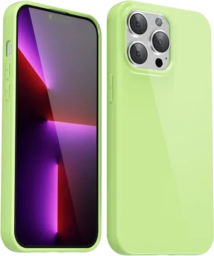 Vista 808 de Svanove para iPhone 7 Plus/ 8 Plus, funda de silicona, de goma suave brillante y gel de jey lindo, funda protectora de plástico simple y lisa