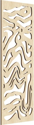 Vista 21 de Ekena Millwork WALW10X25X0375NFDRO Northfield Paneles de pared decorativos de madera con calado, 9 3/8 pulgadas de ancho x 24 3/8 pulgadas de alto