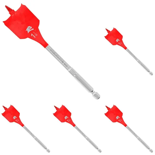 Vista 28 de Diablo Broca de pala para madera - Diseño Speed-TIP - Diámetro de 1-1/2", Longitud de 4", Vástago hexagonal de 1/4" - DSP1090