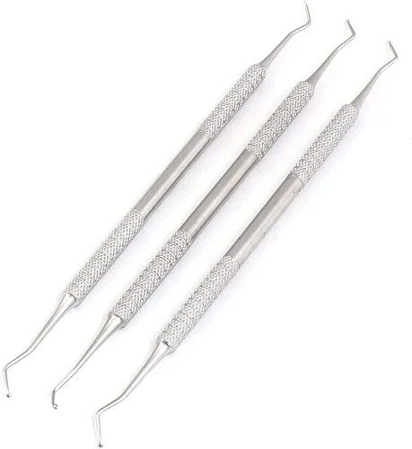 Juego de excavadoras de cucharas dentales, tamaño grande, mediano, pequeño, eliminación de CARIOUS DENTIN LAB by G.S Online Store