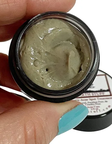 Vista 2 de Earth Stuff - Tratamiento de manchas para adultos y adolescentes, arcilla natural original para el acné