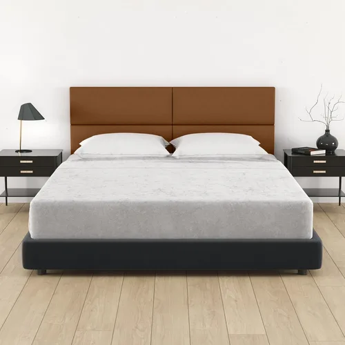 Vista 89 de Jaxx Panelist - Cabecero acolchado moderno, juego de 4 paneles para montar en la pared (cada uno de 11.25 x 30 pulgadas), tamaño Queen