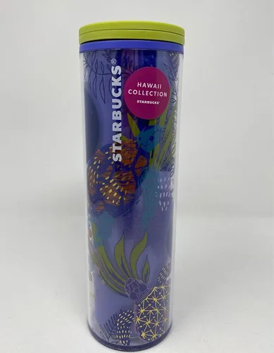Starbucks Hawaii Collection - Vaso de luna de tortuga marina azul de 16 onzas
