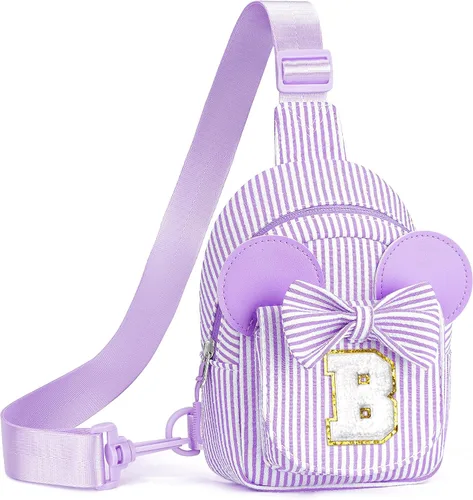Vista 26 de Bolso bandolera para niñas, regalos para niñas de 2, 3, 4, 5, 6 años Azul