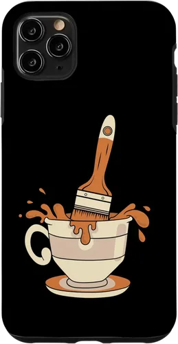 Vista 13 de Painter Coffee - Varnisher Paint Painting Case for iPhone 16