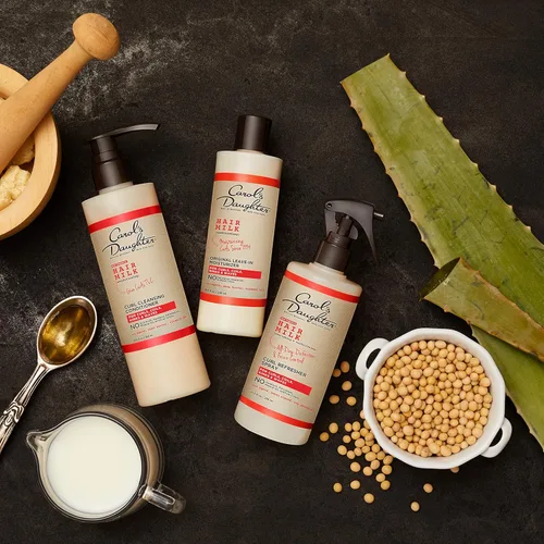 Vista 9 de Carol's Daughter Crema para peinar de leche, 8 onzas líquidas, 4 en 1