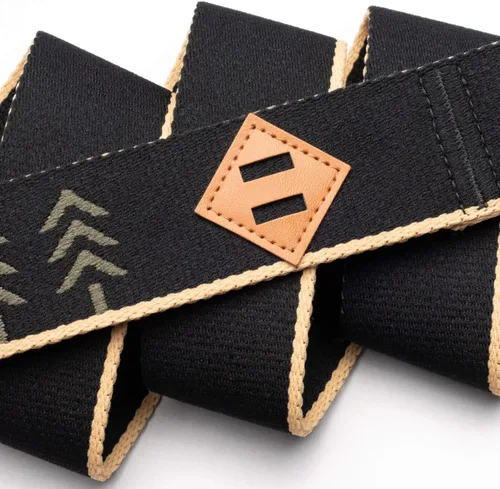 Vista 8 de Arcade Cinturón para hombre Adventure Ranger correa elástica resistente, hebilla no metálica para viajes