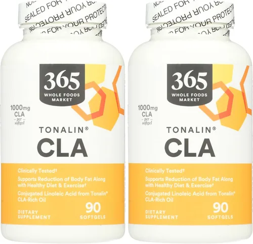 Vista 9 de 365 by Whole Foods Market, CLA (Tonalin) 1300 mg, 90 ct