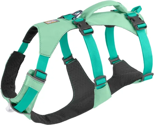 Vista 12 de Ruffwear, Arnés para Perro Flagline, Ligero y Reflectante, Arnés de Elevación para Perro Sin Tirones para Senderismo, Correr y Uso Diario, Rosa