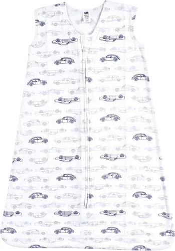 Vista 32 de Hudson Baby Saco de dormir unisex BabyCotton sin mangas, saco de dormir, manta