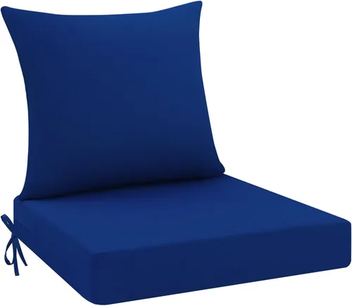 Vista 197 de idee-home Cojines impermeables para asiento de exteriores, para muebles de patio, cojines de repuesto para asiento profundo Hampton Bay