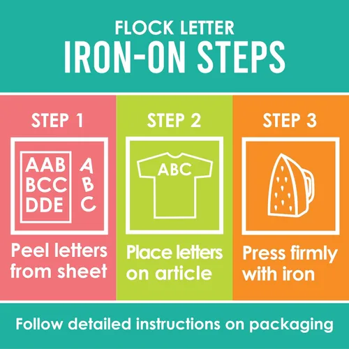Vista 3 de S.E.I - Transferencias de letras en bloque negro de 2 pulgadas, 2 hojas